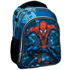 Sac à dos maternelle spiderman motif neon web 30 cm  - vertbaudet enfant