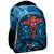Sac à dos maternelle spiderman motif neon web 30 cm Bleu / noir 1 - vertbaudet enfant 