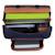 Cartable 38 cm les fantaisies 2 compartiments a4 24x32 cm Bleu 4 - vertbaudet enfant 