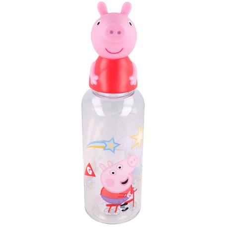Garçon-Accessoires-Cartable, trousse-Gourde figurine peppa pig 3d 560 ml