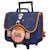 Cartable trolley garçon naruto shippuden avec 2 compartiments 41 cm Bleu / orange / noir 1 - vertbaudet enfant 