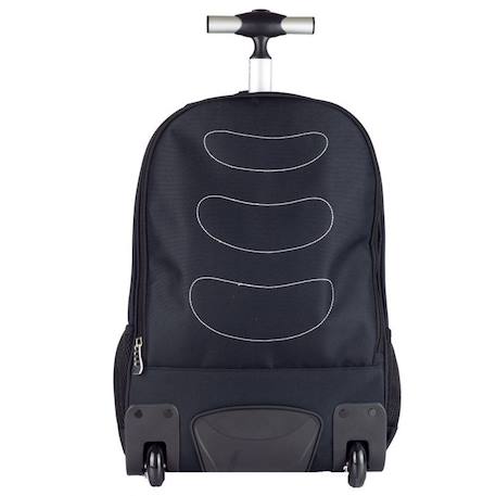 Sac à dos trolley no fear 48 cm Noir / argenté / blanc 2 - vertbaudet enfant 