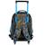 Sac à dos à roulettes gaming cmp 45 cm – 3 compartiments zippés Noir / jaune 2 - vertbaudet enfant 