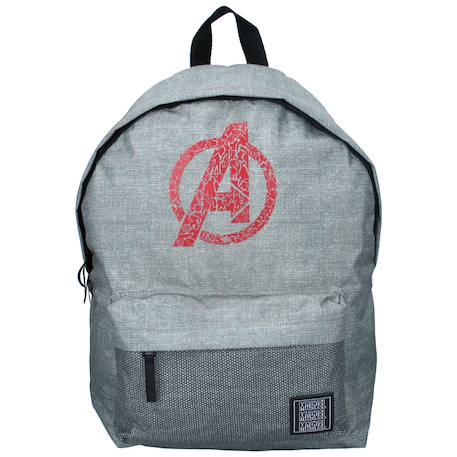 Sac à dos avengers en polyester texturé Gris 2 - vertbaudet enfant 