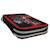 Trousse zippée garnie hot wheels motif voiture de course 18 cm Noir / rouge / gris 2 - vertbaudet enfant 