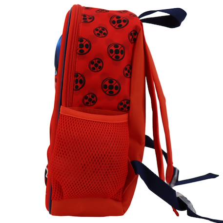 Sac à dos maternelle miraculous ladybug léger et résistant 32 cm Bleu / rouge / noir 4 - vertbaudet enfant 