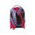 Sac à dos à roulettes jworld new york - trolley Flamant rose+Fraise 7 - vertbaudet enfant 