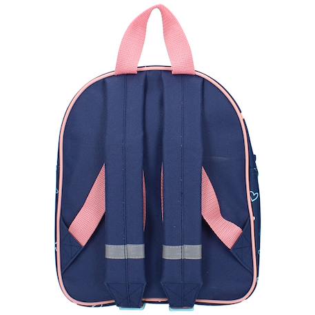 Sac à dos enfant fille licorne prêt - idéal maternelle petite section - 29 cm Bleu marine/turquoise 3 - vertbaudet enfant 