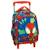 Trolley sac à dos maternelle dino-webs avec poignée télescopique spidey Bleu / rouge / bleu 1 - vertbaudet enfant 