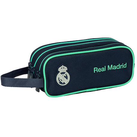 Trousse rectangulaire real madrid 21 cm - 3 cpt Multicolore 1 - vertbaudet enfant 