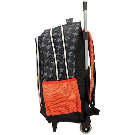 Sac à dos trolley à roulettes one piece 46 cm – 2 roues et anses extensibles one piece Noir 3 - vertbaudet enfant 