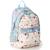 Sac à dos scolaire double dome rip curl 2 poches zippées 42 cm Blanc / rose / clair / gris 1 - vertbaudet enfant 