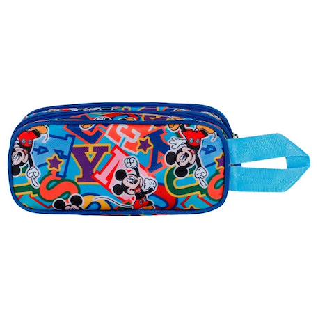 Trousse mickey mouse 3d 22 cm - 2 cpt Multicolore 2 - vertbaudet enfant 