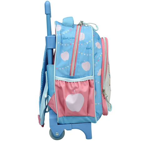 Sac à dos à roulettes enfant fille - blanche neige - licence disney Multicolore 4 - vertbaudet enfant 