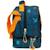 Sac goûter naruto uzumaki 21 cm - sac déjeuner Multicolore 3 - vertbaudet enfant 