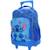 Sac à dos trolley enfant stitch – motif hawaï tropical 43 cm Bleu 1 - vertbaudet enfant 