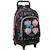Sac à dos à roulettes monster high 45 cm trolley haut de gamme Multicolore 1 - vertbaudet enfant 