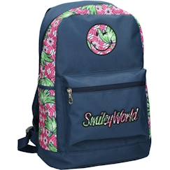 Sac à dos fille imprimé smiley world 42 cm  - vertbaudet enfant