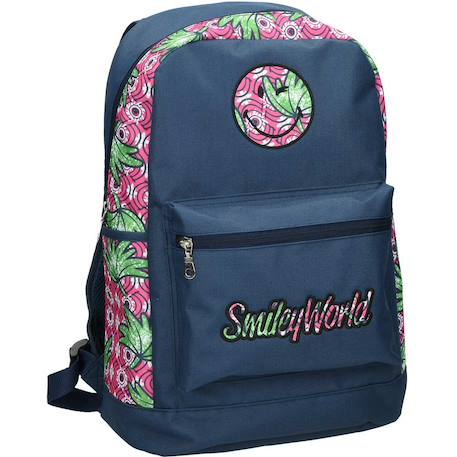 Fille-Sac à dos fille imprimé smiley world 42 cm