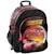 Sac à dos scolaire cars flash mcqueen fast 2 compartiments 38 cm Noir / rouge / blanc 1 - vertbaudet enfant 