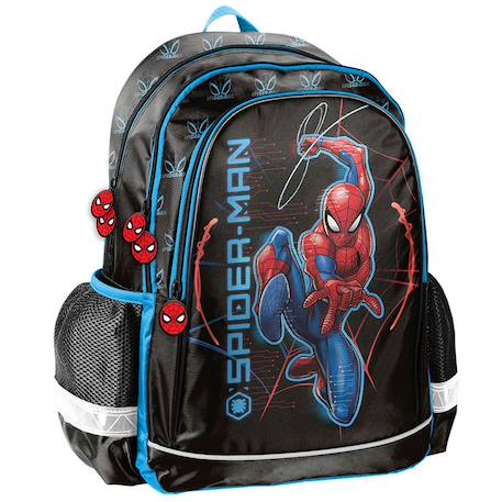 Garçon-Sac à dos scolaire garçon spider-man finition synthétique brillante