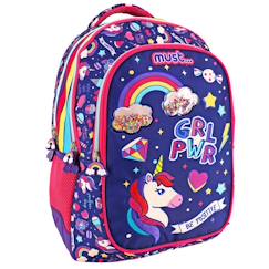 Sac à dos licorne polyester imprimé  - vertbaudet enfant
