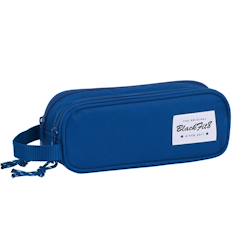 Trousse rectangulaire 2 compartiments blackfit8 original 21 cm  - vertbaudet enfant