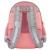 Sac à dos scolaire fille chaton 'you are awesome' avec 2 compartiments 41 cm Blanc / rose / gris 2 - vertbaudet enfant 