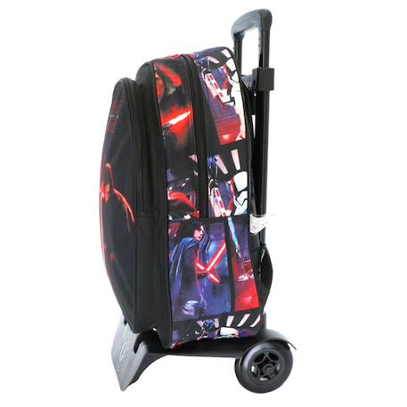 Sac à dos trolley garçon imprimé the last jedi en textile star wars Noir / rouge / jaune 4 - vertbaudet enfant 