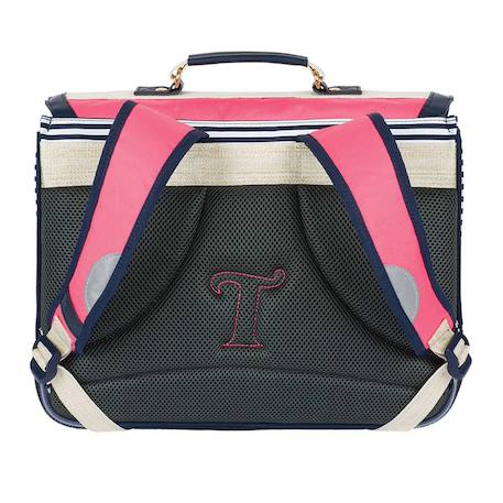 Cartable enfant les fantaisies enora 38 cm Bleu / rose / blanc 2 - vertbaudet enfant 