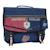 Cartable harry potter motif blason poudlard 38 cm Bleu / rose / gris 1 - vertbaudet enfant 