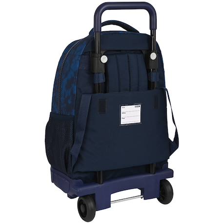 Sac à dos garçon avec roulettes batman legendary 45 cm - qualité premium Bleu marine 2 - vertbaudet enfant 