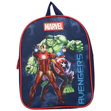 Sac à dos avengers imprimé marvel en textile résistant Bleu marine 4 - vertbaudet enfant 