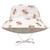 Chapeau anti-uv réversible 1 à 3 ans Beige+Blanc+Orange+Vert 6 - vertbaudet enfant 