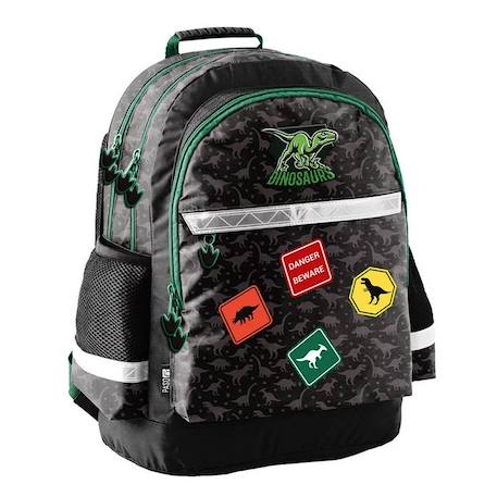 Garçon-Accessoires-Cartable, trousse-Sac à dos dinosaure danger 41 cm - 2 cpt