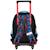 Sac à dos trolley 3 compartiments sport extrême parkour 45 cm Noir / rouge / bleu 2 - vertbaudet enfant 