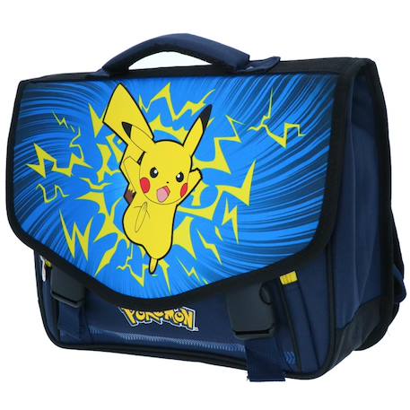 Cartable garçon pokémon motif pikachu qualité haut de gamme 38 cm  - vertbaudet enfant