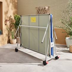 Jouet-Table de ping pong outdoor, avec 4 raquettes et 6 balles, pour utilisation extérieure, sport tennis de table