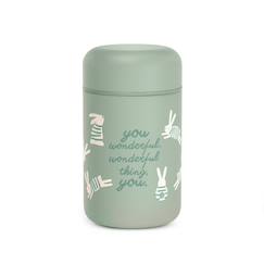 Puériculture-Repas-Gourde thermos pot isotherme 400 ml wonderland