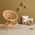 Fauteuil enfant bohème rotin Naturel 1 - vertbaudet enfant 