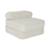 Fauteuil enfant en velours côtelé dépliable, couleur crème, l 66 x p 62 x h 43,5 cm Naturel 2 - vertbaudet enfant 