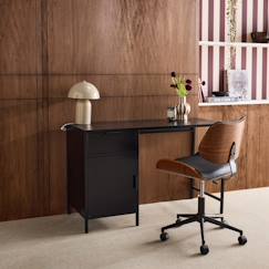 Chambre et rangement-Chambre-Bureau enfant acier laminé 1 tiroir