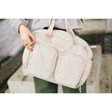 Sac a langer + sac a main Mellow beige+Mellow kaki 2 - vertbaudet enfant 