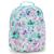 Sac à dos scolaire fille kipling seoul en tissu synthétique imprimé floral Vert/rose 1 - vertbaudet enfant 