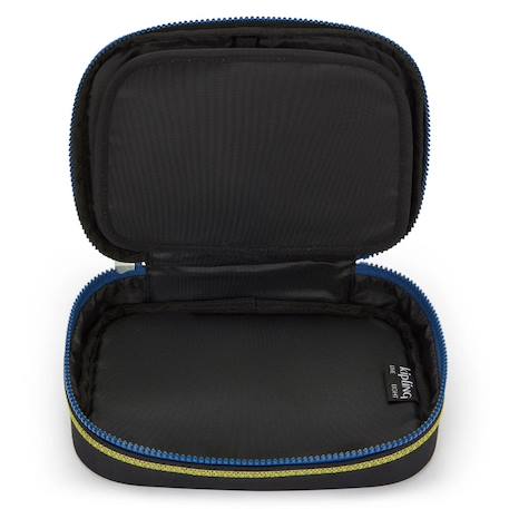 Trousse rectangulaire kipling 100 pens lets scuba 21 cm- grande capacité Noir / jaune / bleu 3 - vertbaudet enfant 