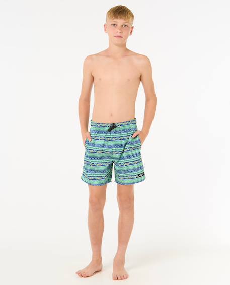 Short de bain volley raw energy mesh enfant Neon green 4 - vertbaudet enfant 