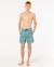 Short de bain volley raw energy mesh enfant Neon green 4 - vertbaudet enfant 