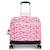 Cartable fille 4 roues kipling new storia palm 41 cm - avec compartiment pc 13 Rose 2 - vertbaudet enfant 
