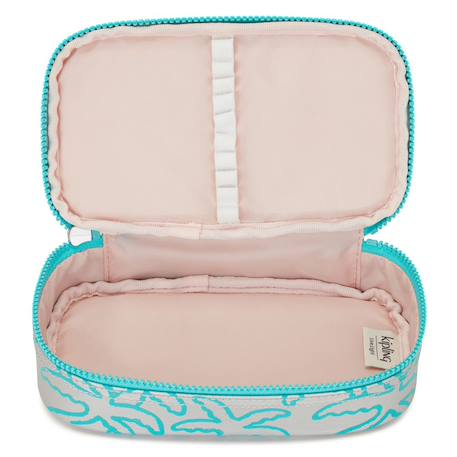 Trousse à stylos kipling zip 1 compartiment 50 crayons 21x11,5x5 cm Bleu / rose / foncé / noir 3 - vertbaudet enfant 