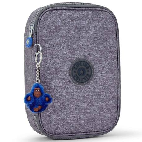 Garçon-Accessoires-Trousse rectangulaire à fermeture zippée kipling 21 cm chiné